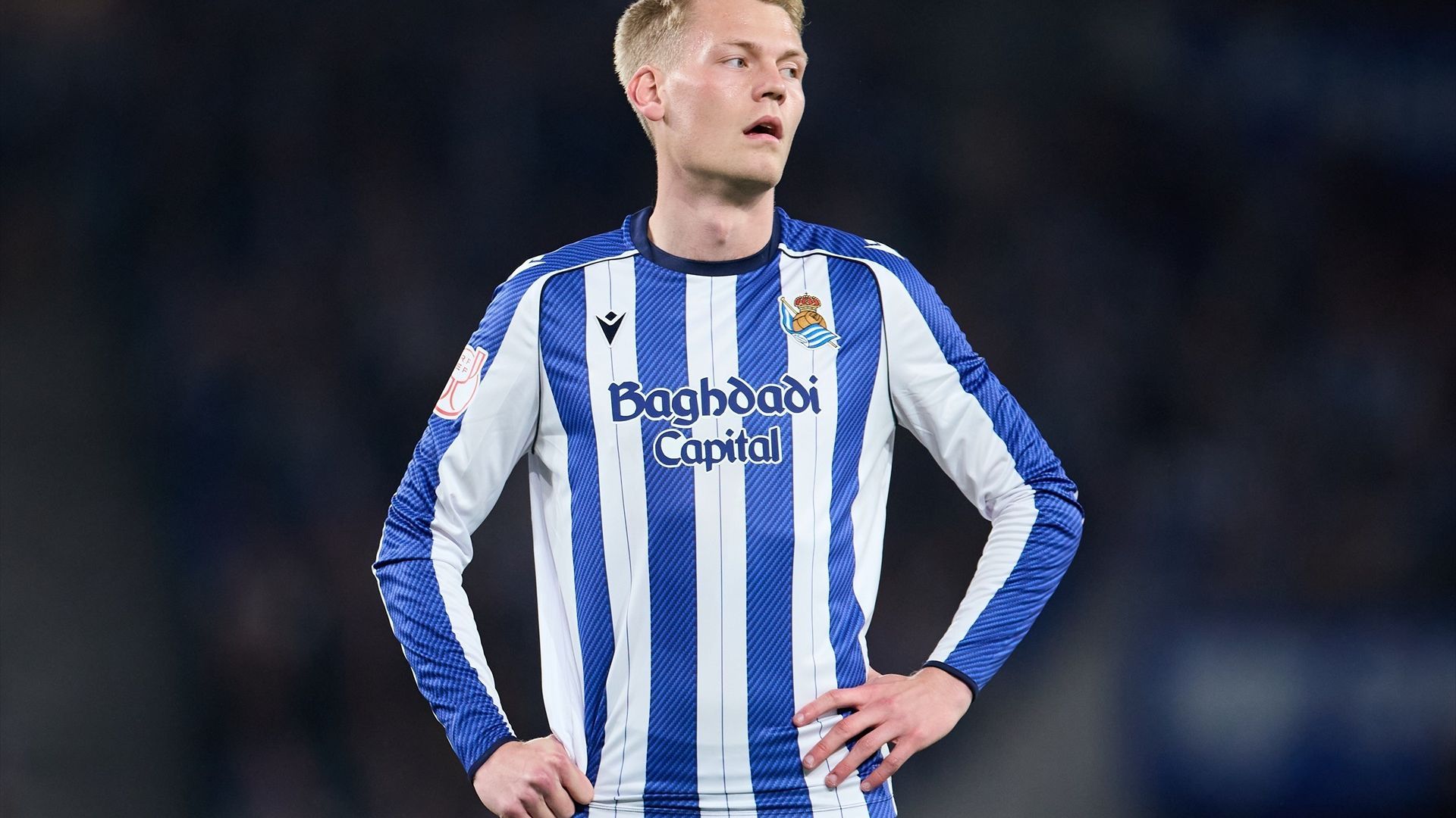 Orri Oskarsson, delantero de la Real Sociedad Orri Oskarsson, delantero de la Real Sociedad