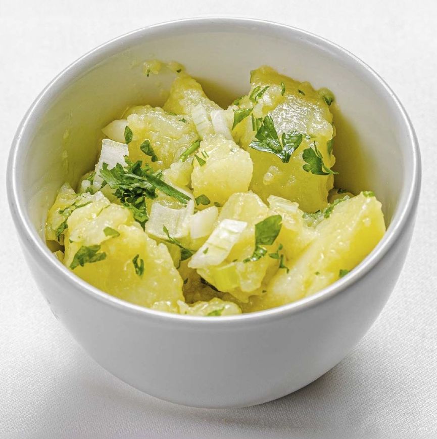 Papas aliñás de El Faro