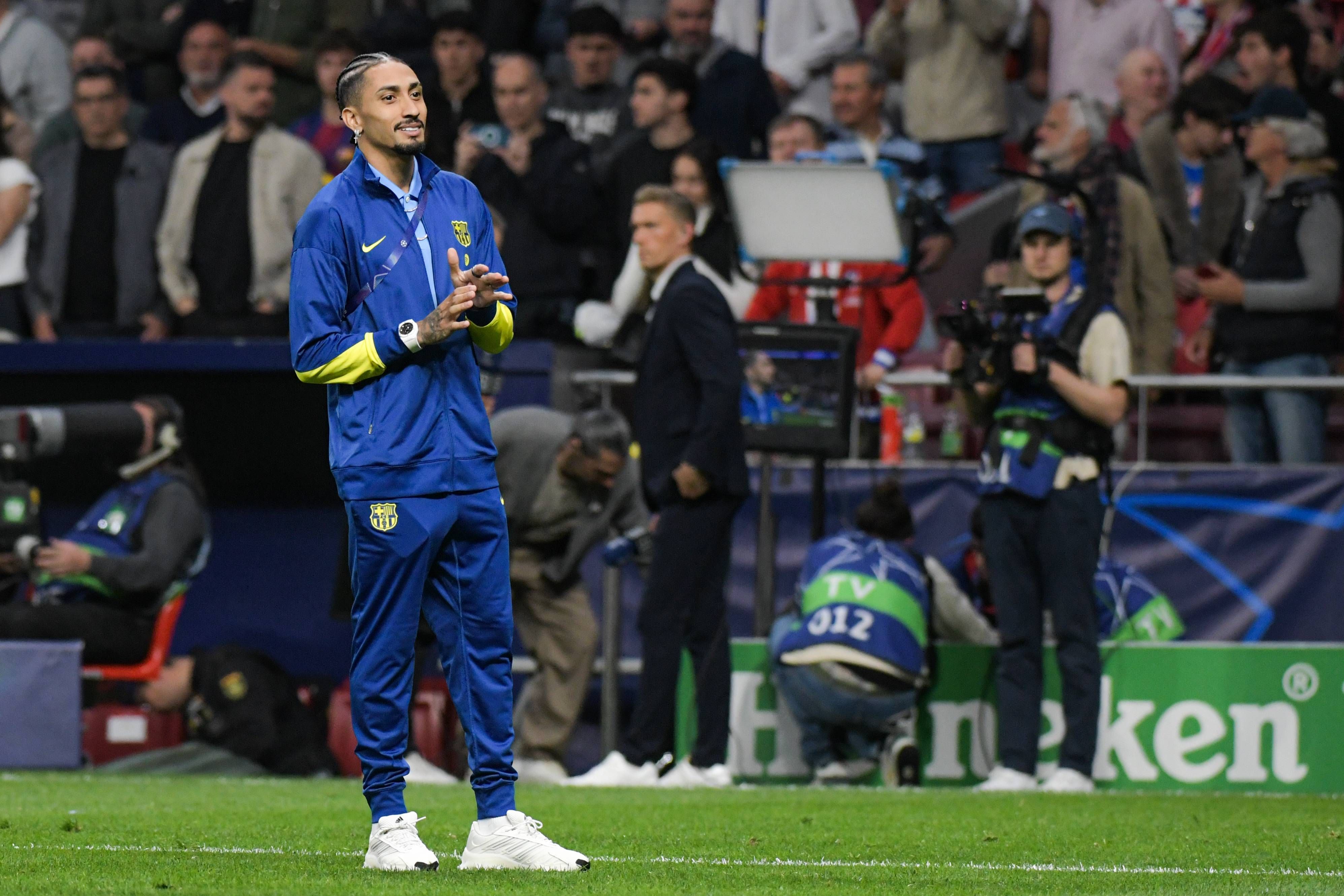 Raphinha, tras el Atlético-Barcelona