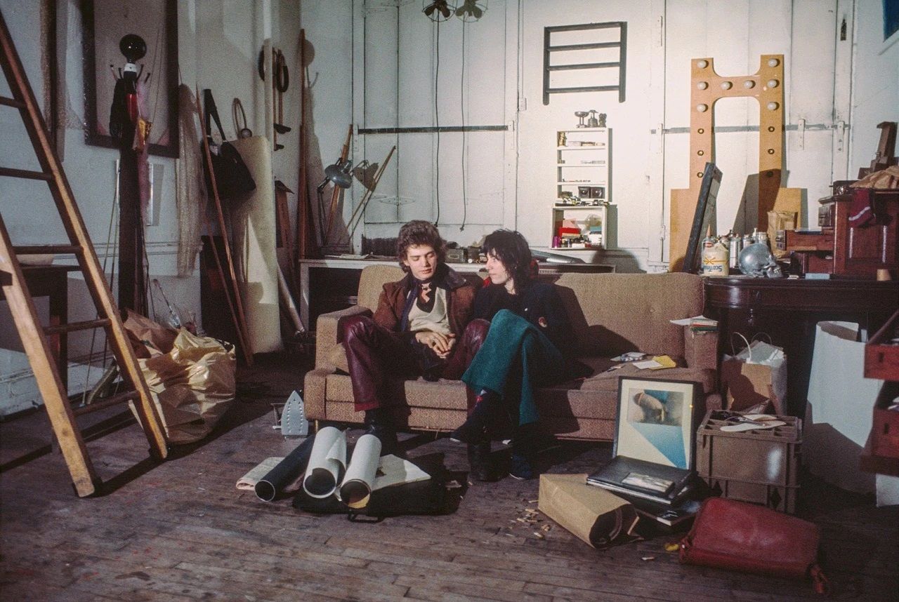 Robert Mapplethorpe y Patti Smith