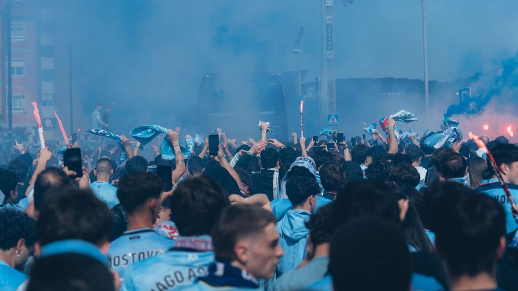 Recibimiento del Celta