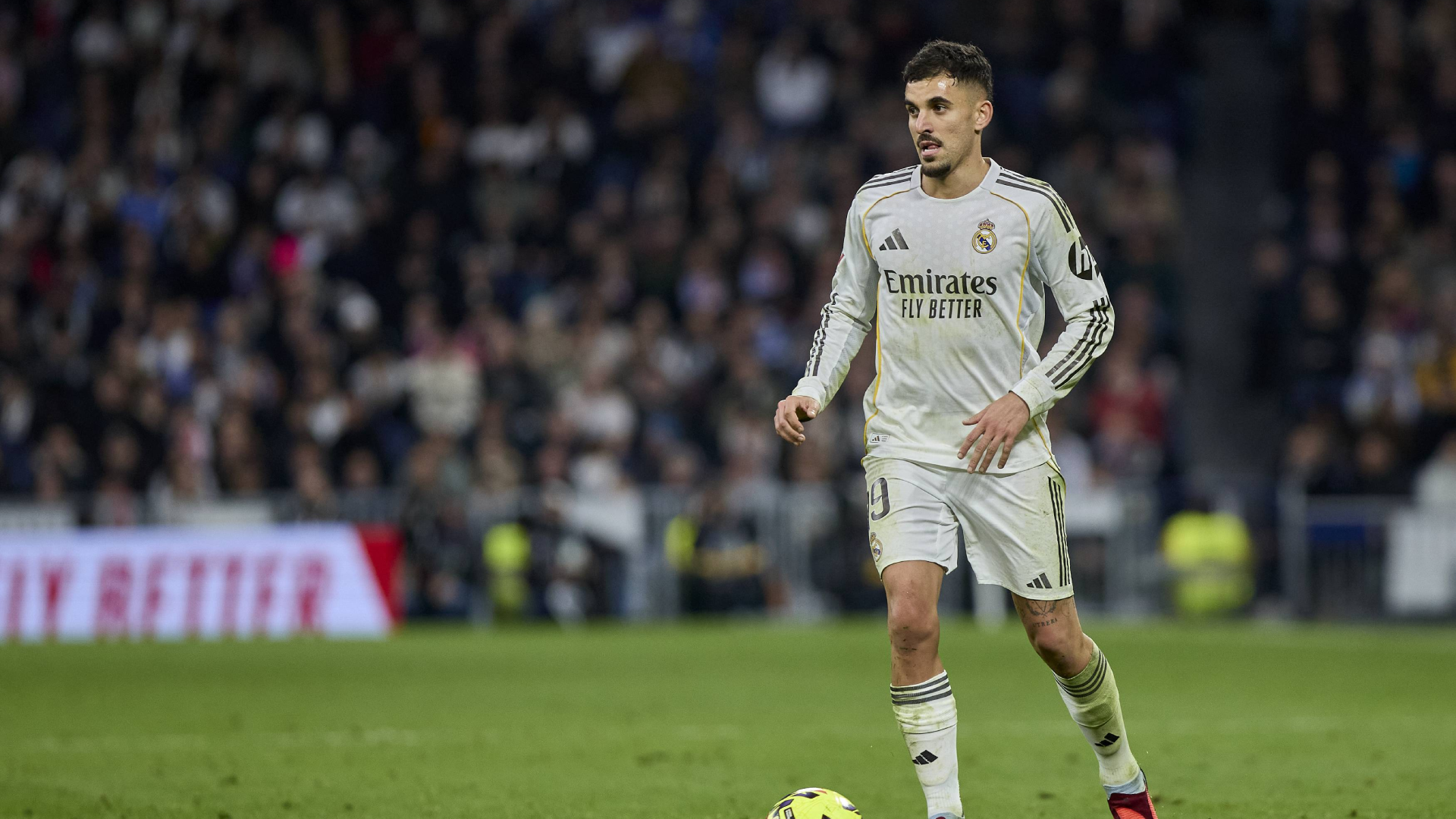 Dani Ceballos, en un partido del Real Madrid
