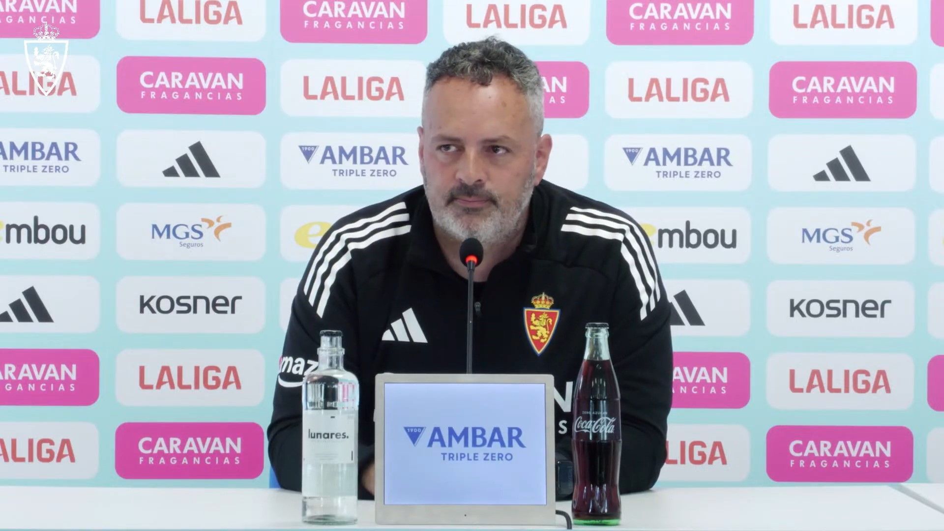 David Navarro, entrenador del Real Zaragoza
