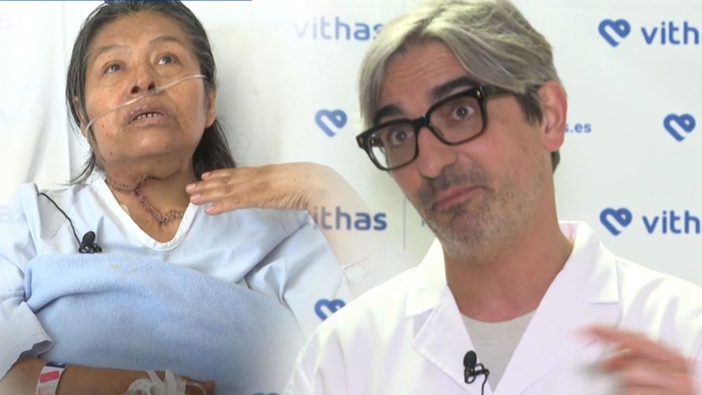 Diego González Rivas extirpa un tumor en el cuello tras 10 horas de operación: "Era enorme y se podía morir"