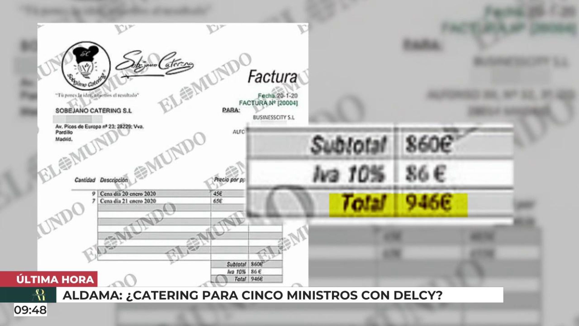 Documentnos de la investigación de 'El Mundo' sobre el supuesto encuentro de Delcy Rodrígue y cinco ministros, organizado por Aldama