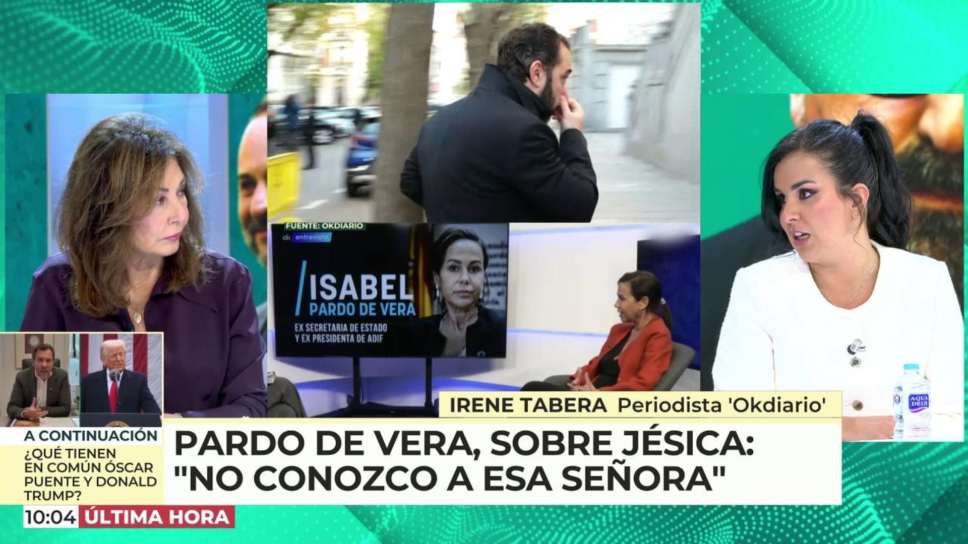 'El Programa de Ana Rosa'  ha contado con el testimonio de Irene Tabera, periodista de 'OkDiario' que ha entrevistado a Pardo Vera