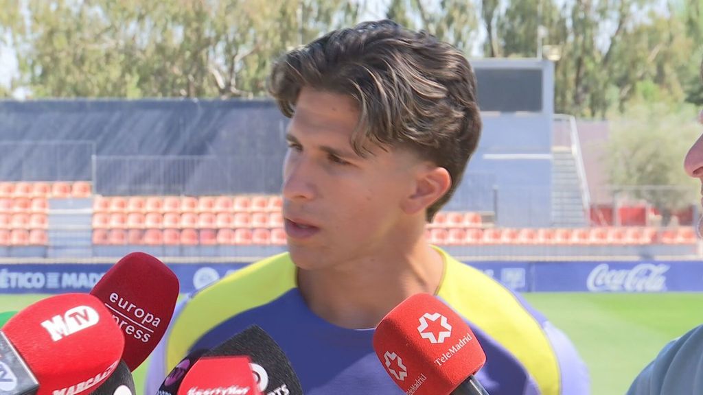 Giuliano Simeone, en el Media Day