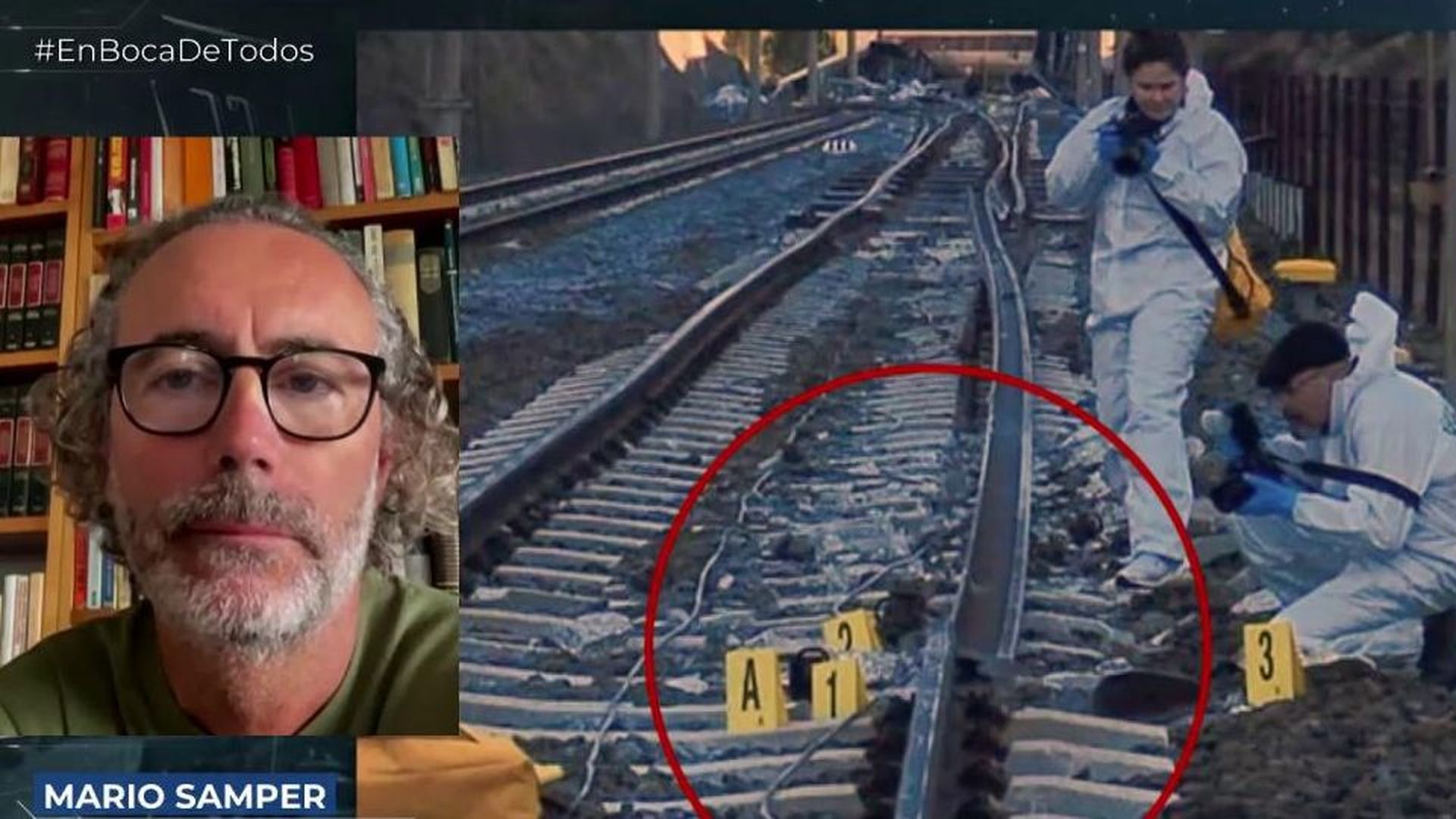 Mario Samper, portavoz víctimas de Adamuz: “La Guardia Civil tuvo conocimiento 43 minutos después del descarrilo por nosotros”