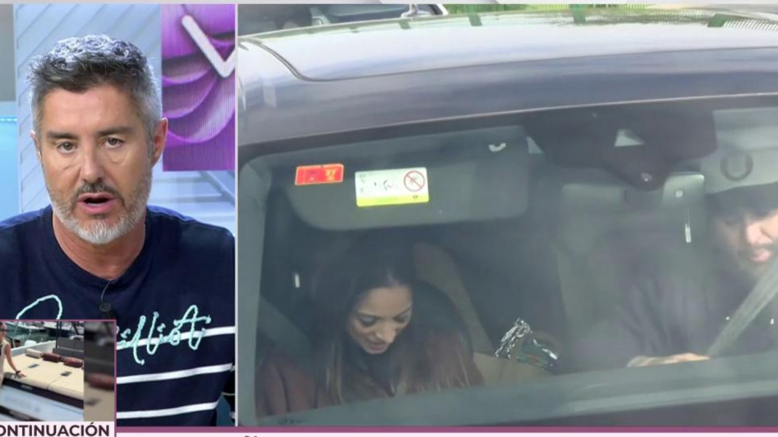 Lola, novia de Kiko Rivera, habla con Pepe del Real tras las insinuaciones de su entorno: 