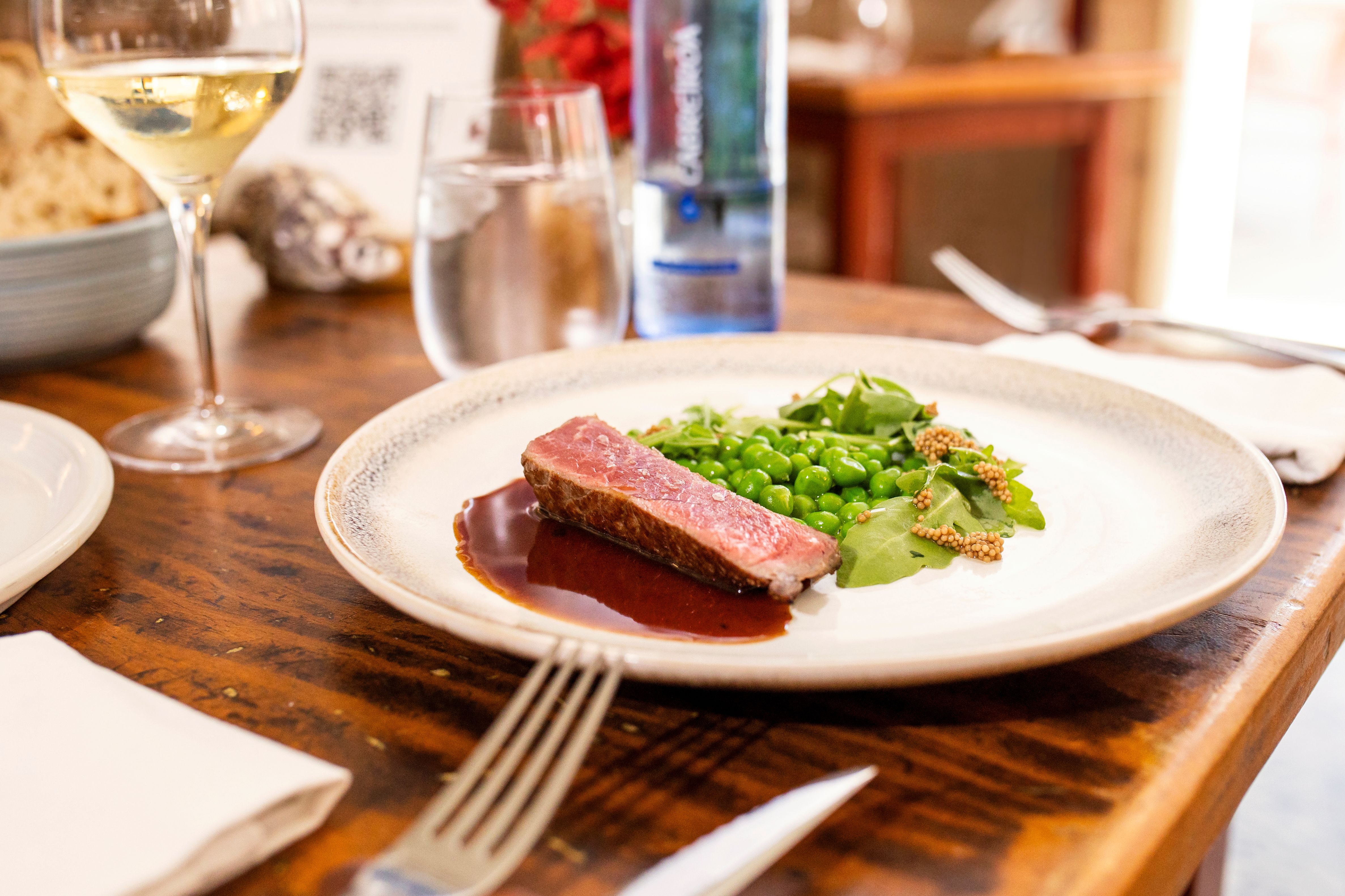 Muchos de los productos que utilizan son de su propio huerto