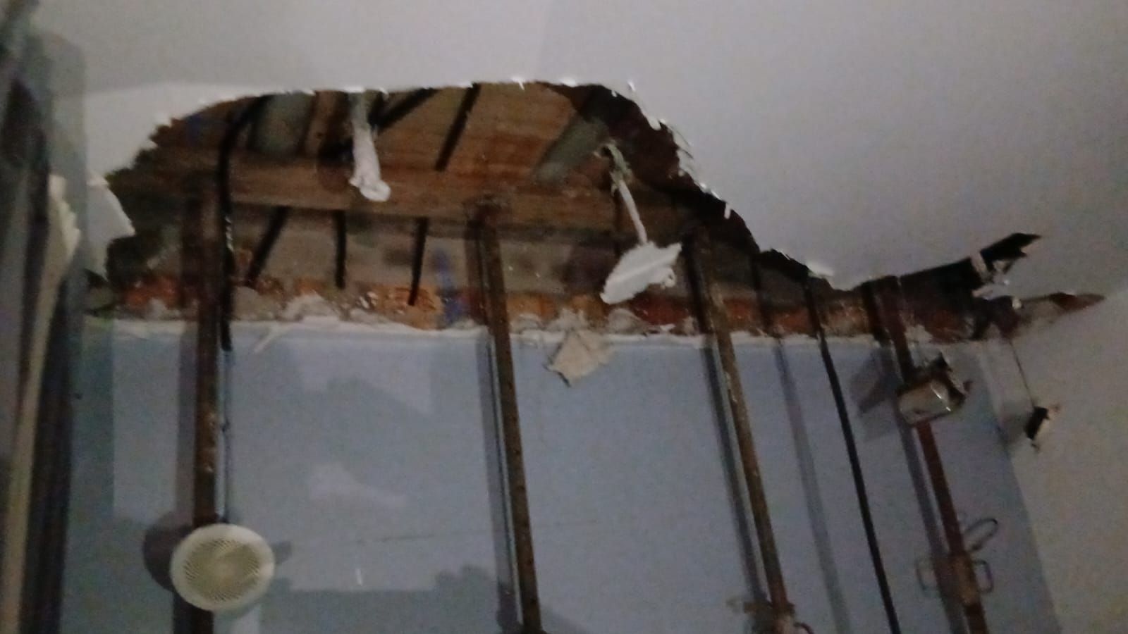 Habitacion apuntalada