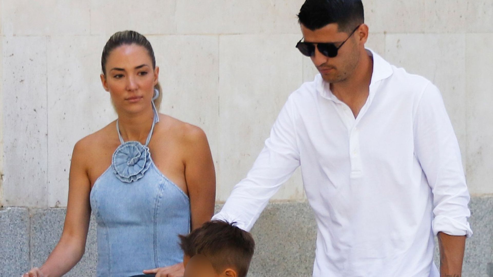 Alice Campello y Álvaro Morata, en una imagen de archivo