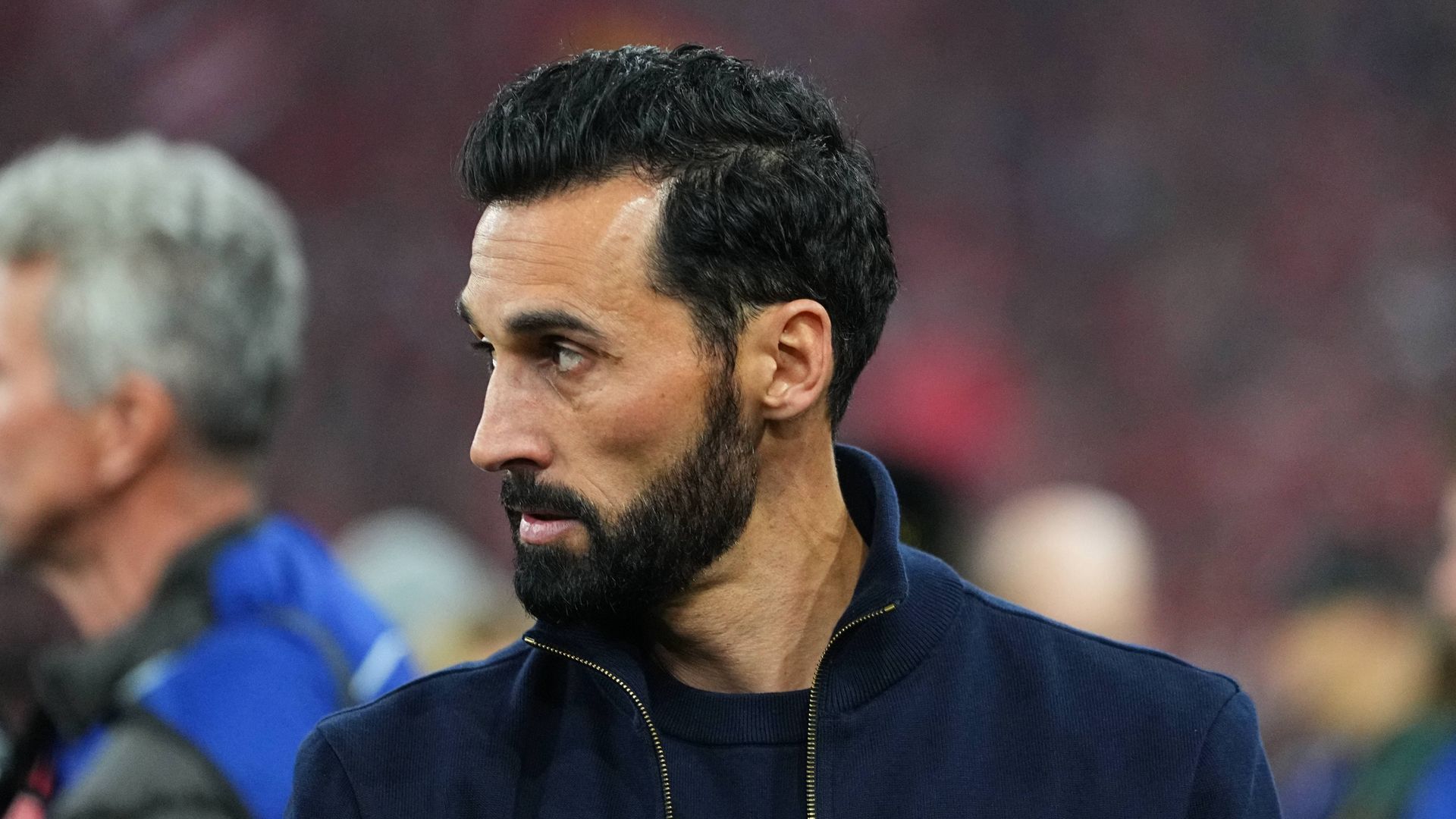 Álvaro Arbeloa en un partido del Real Madrid