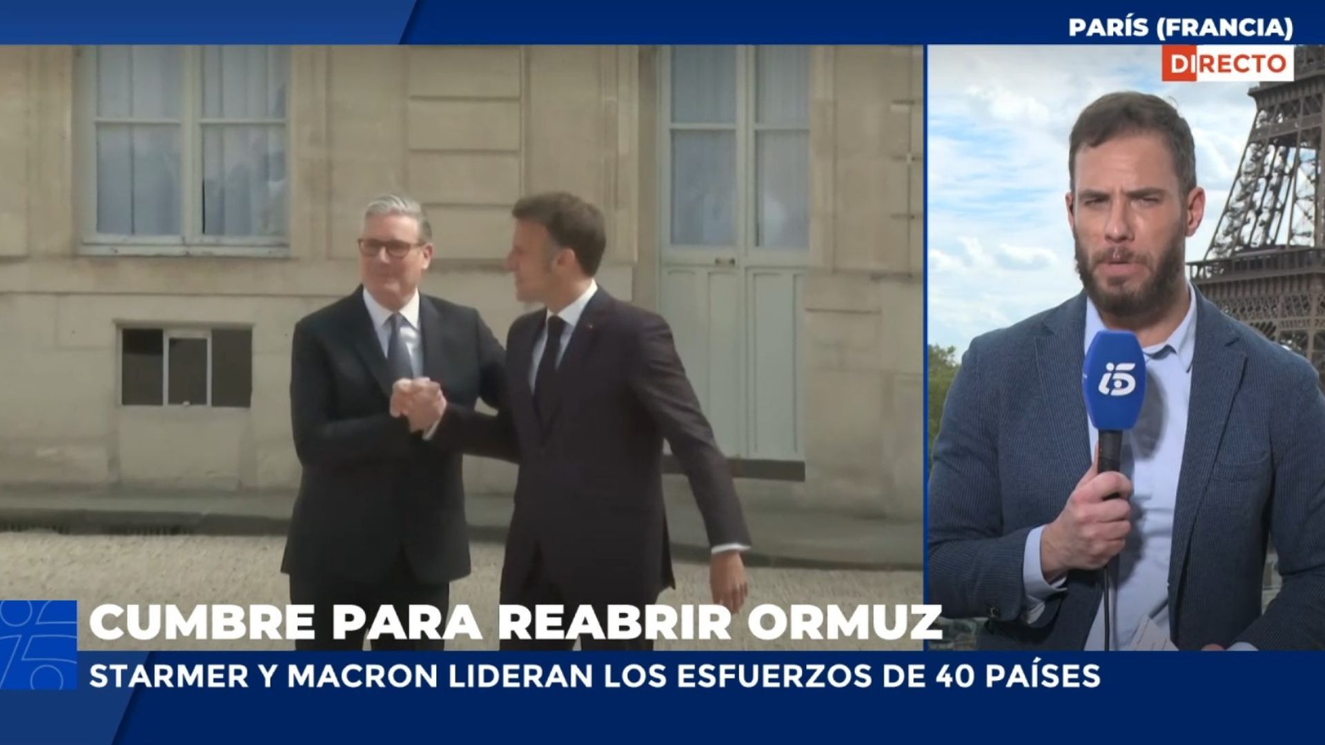 Anuncian la apertura del estrecho de Ormuz: la reacción de Starmer y Macron