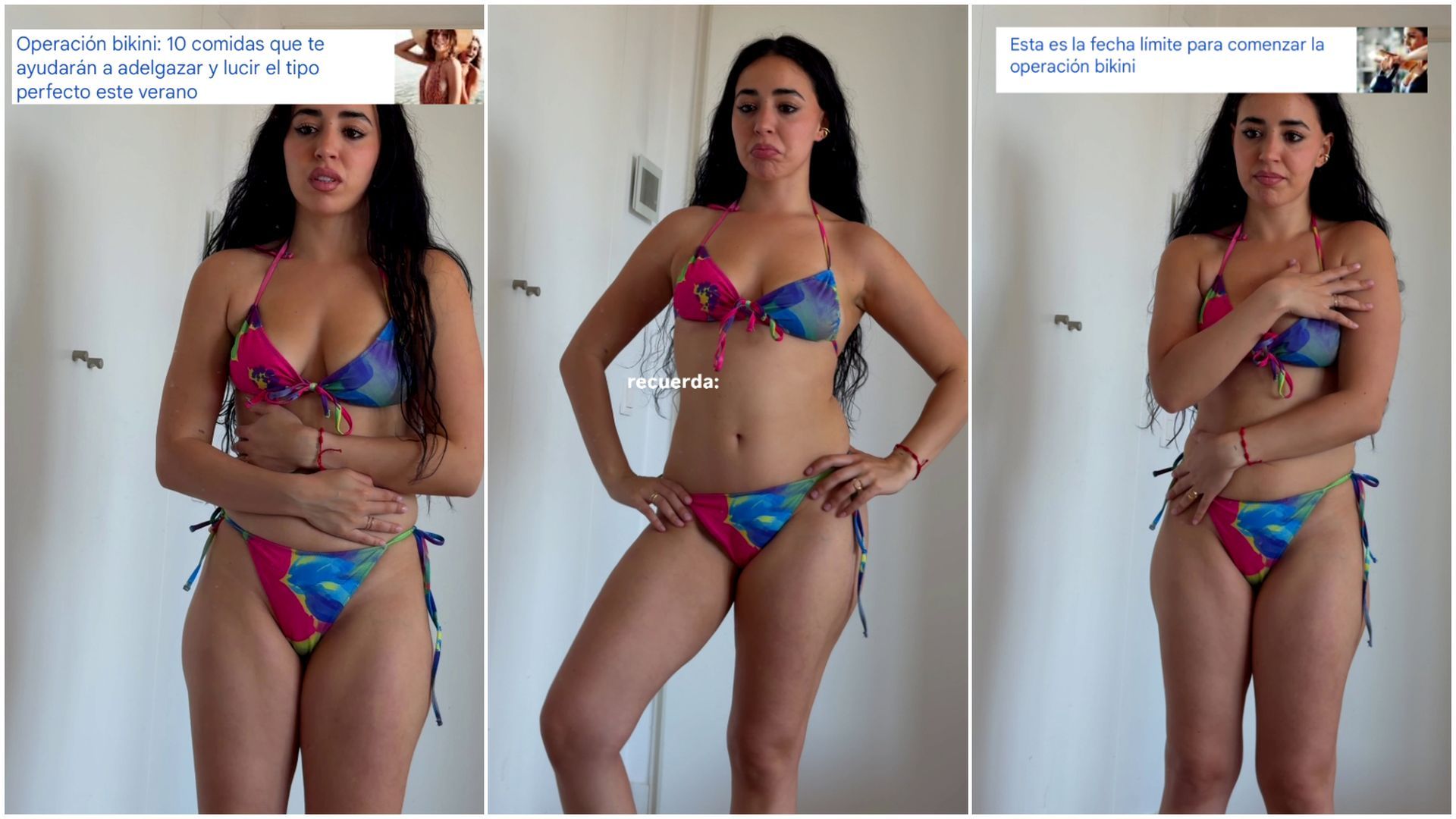 El posado de Carla Flila que es una lección sobre el amor propio y la "operación bikini"