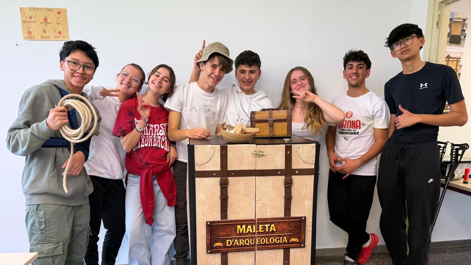 El proyecto de innovación es una maleta de arqueología