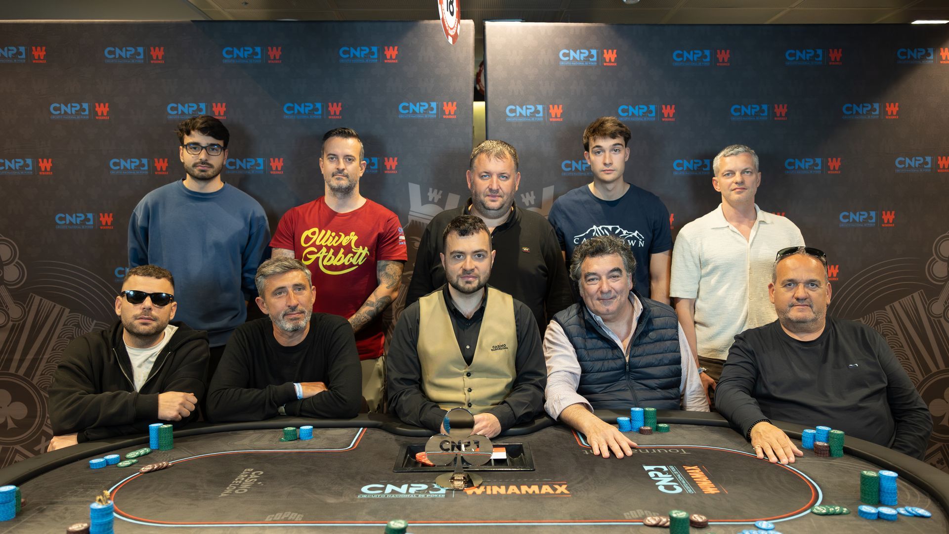 Esta es la mesa final del High Roller