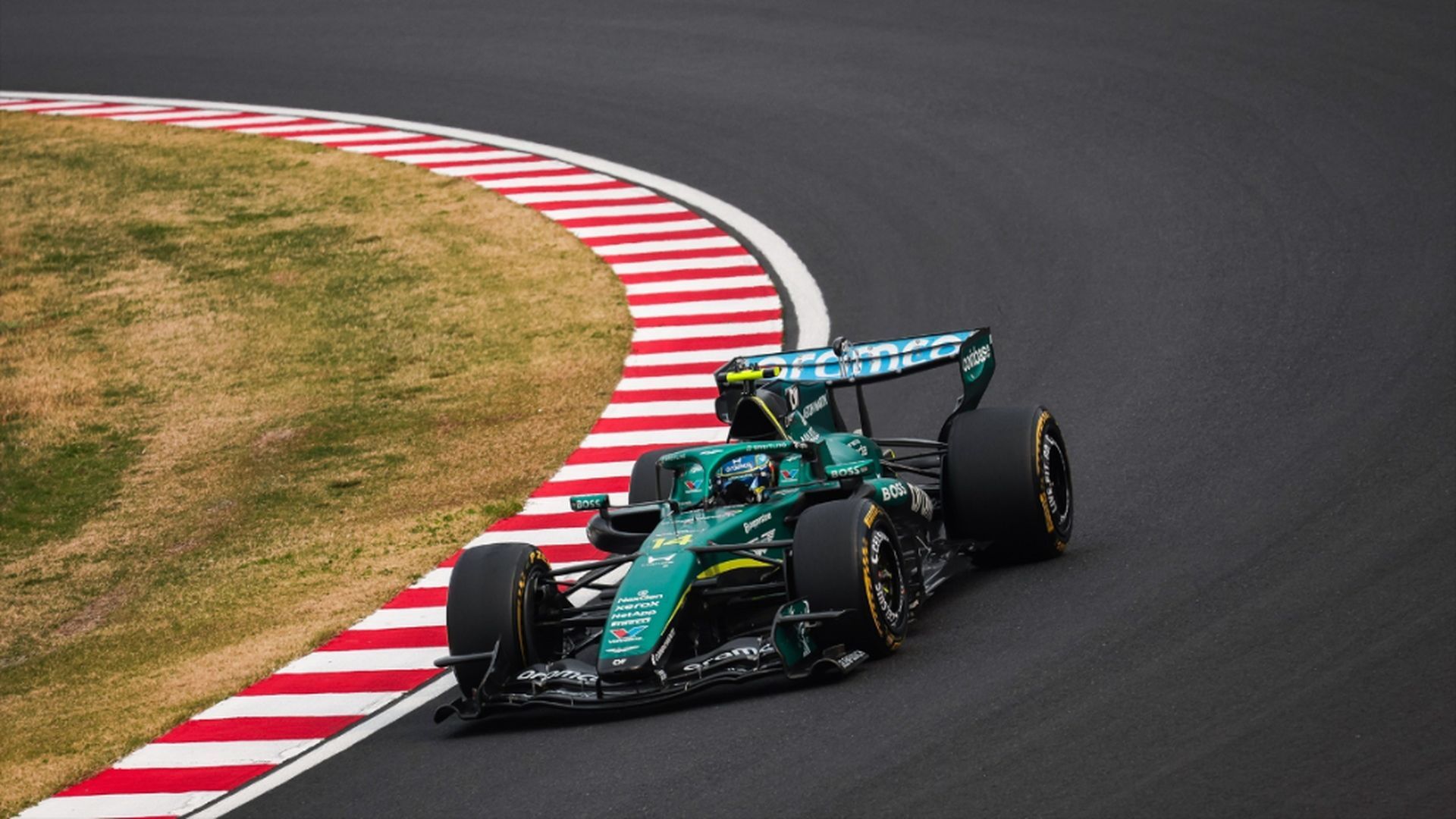 Fernando Alonso, en el GP de Japón