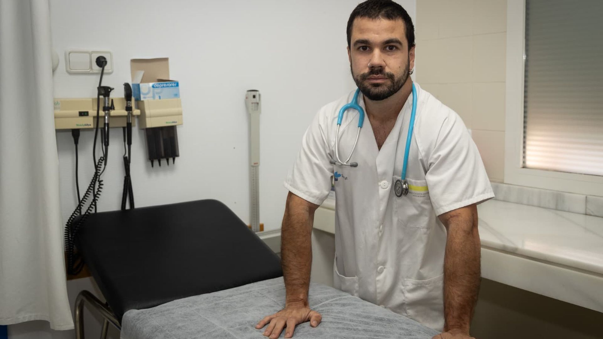 Gonzalo en su consulta