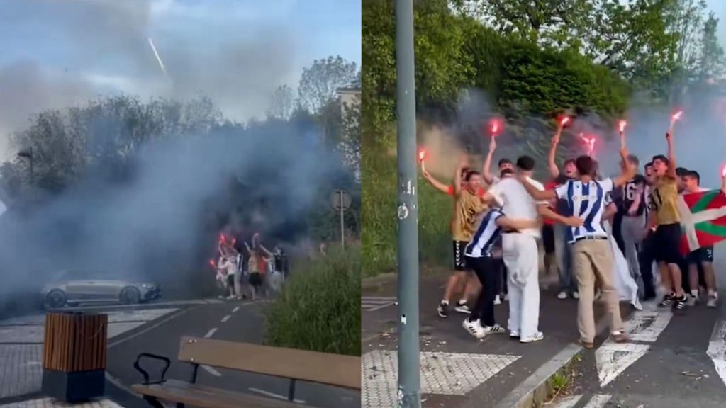 La espectacular despedida de la cuadrilla de Jon Martín antes de la final de la Copa del Rey