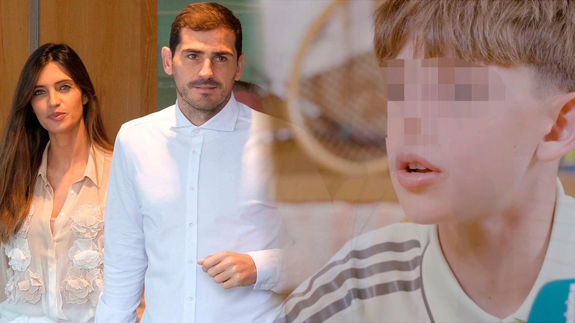 Sara Carbonero, Iker Casillas y su hijo Martín