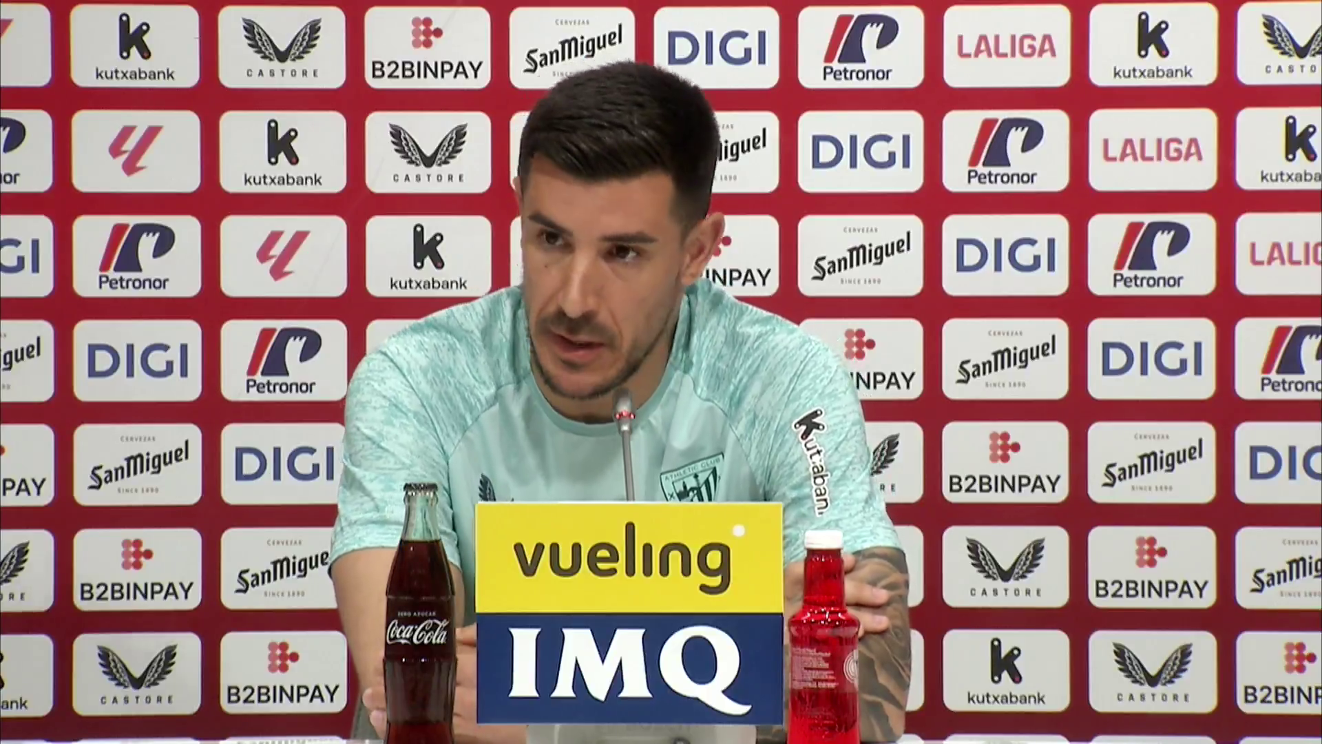 Yuri Berchiche manda un mensaje a la afición del Athletic