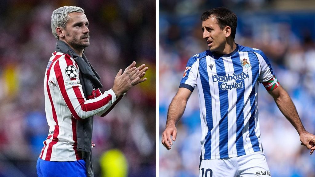 El equipo de Movistar+ se moja con Griezmann y Oyarzabal