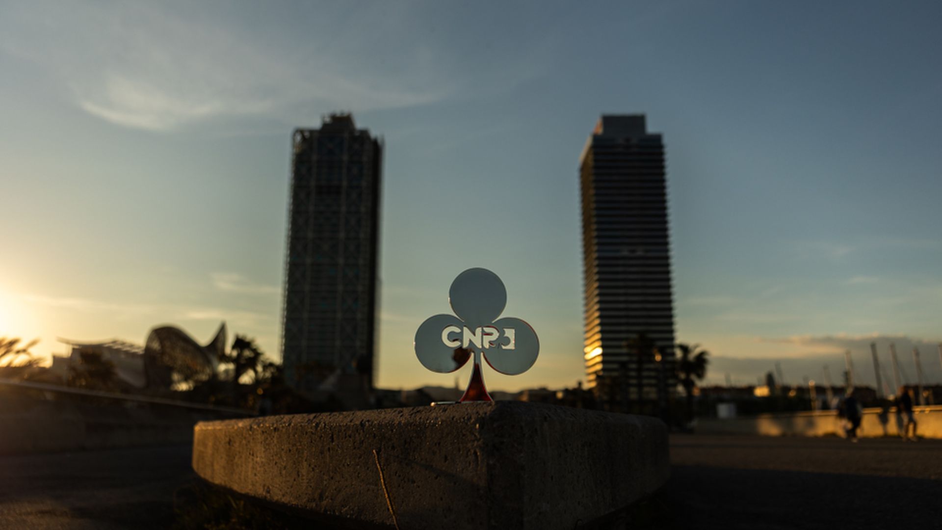 El trébol del CNP Winamax Barcelona