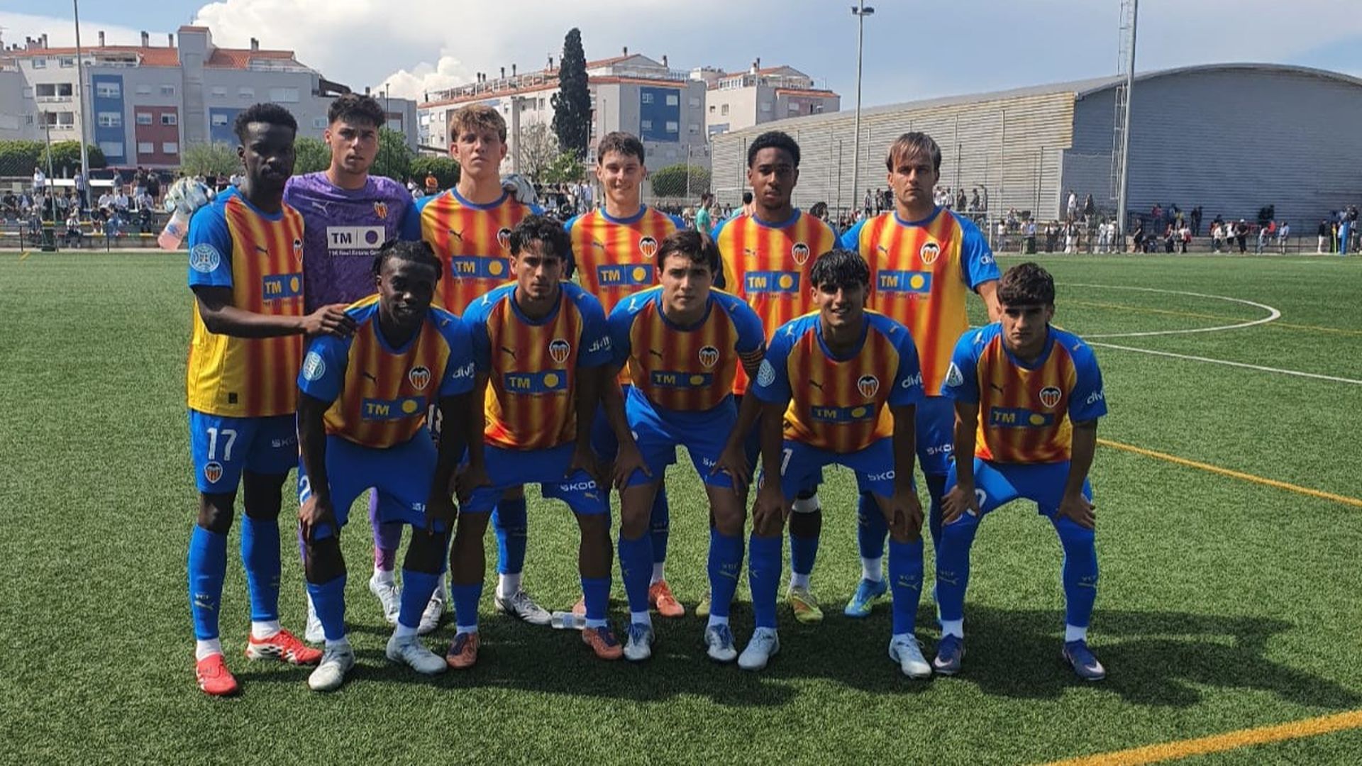 El VCF Mestalla gana en Castellón y roza la salvación