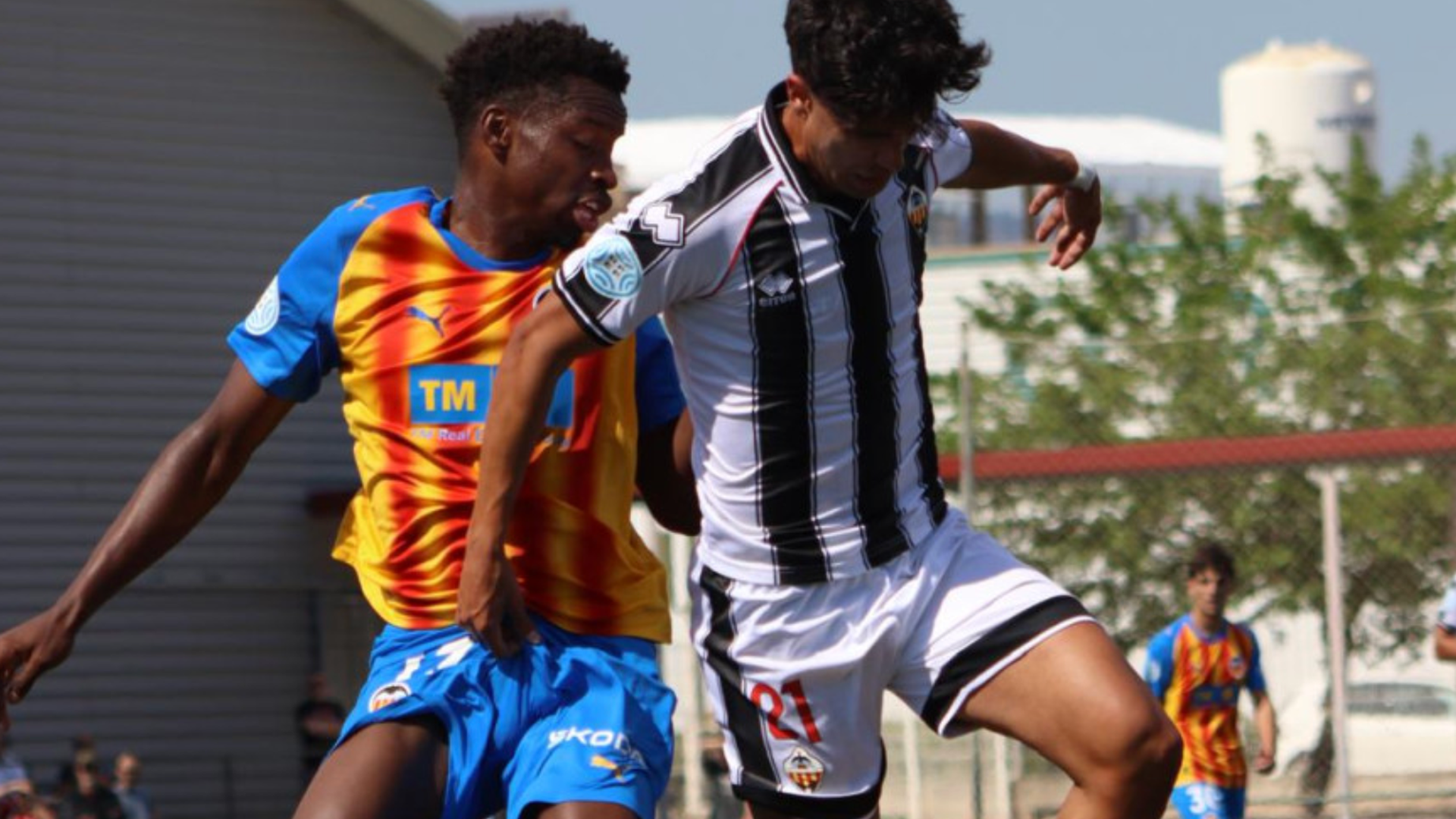 El VCF Mestalla gana en Castellón y roza la salvación