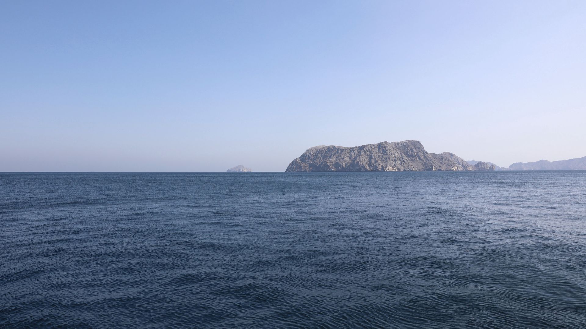 Imagen de archivo del estrecho de Ormuz