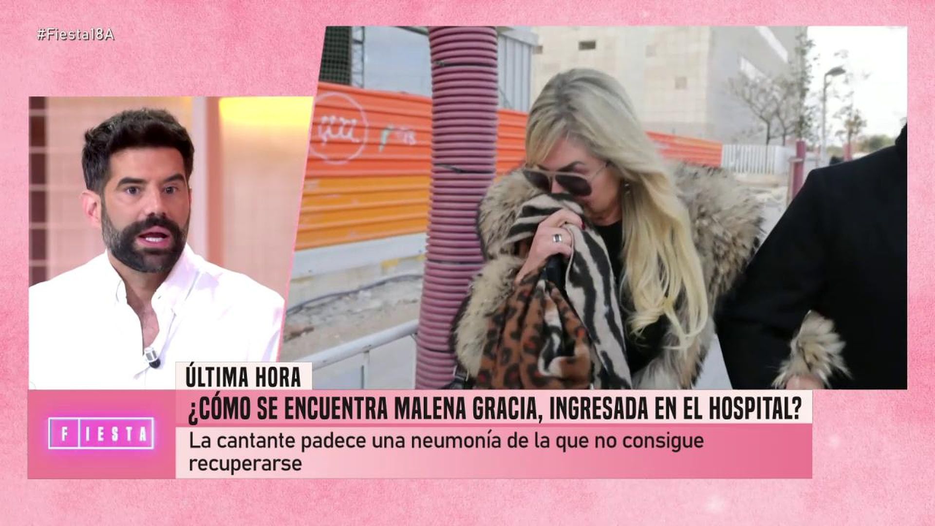 Jorge Moreno actualiza el estado de salud de Malena Gracia