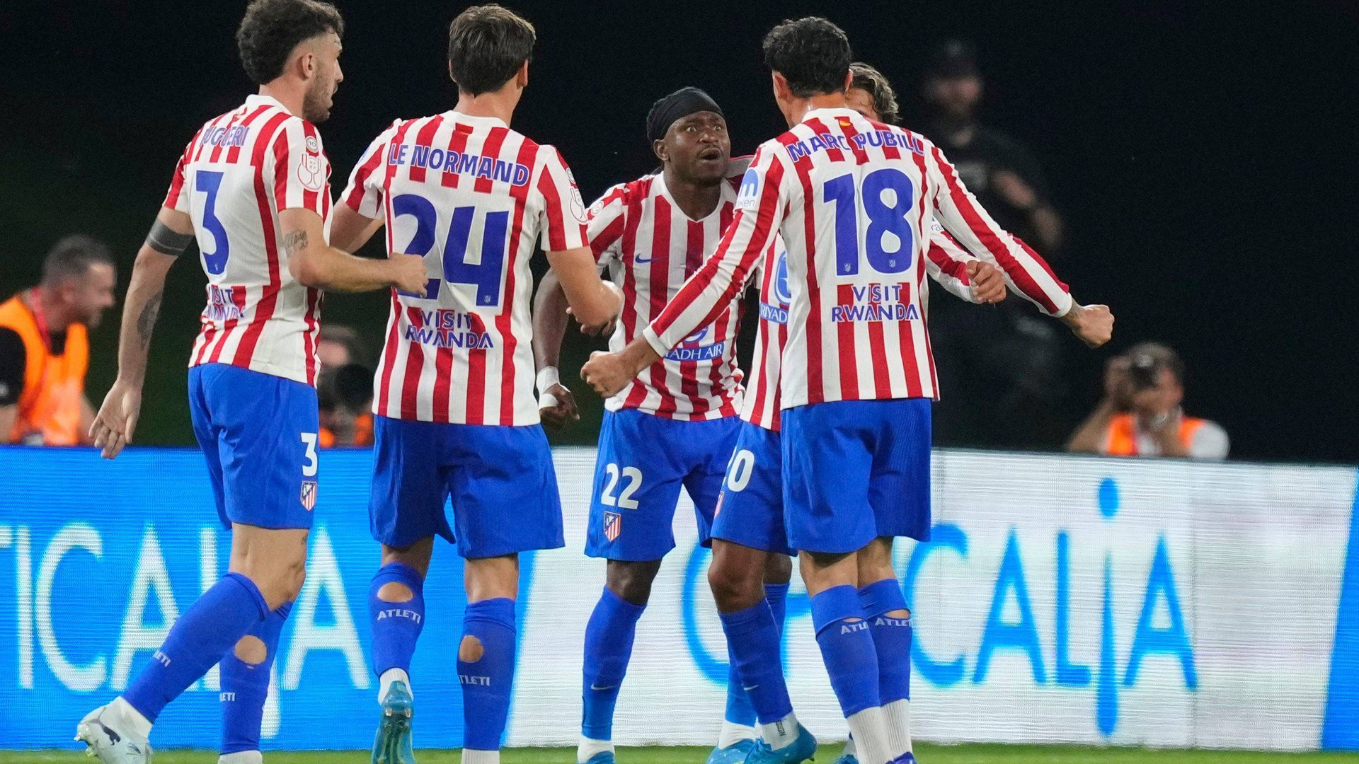 Reacciones al gol de Lookman