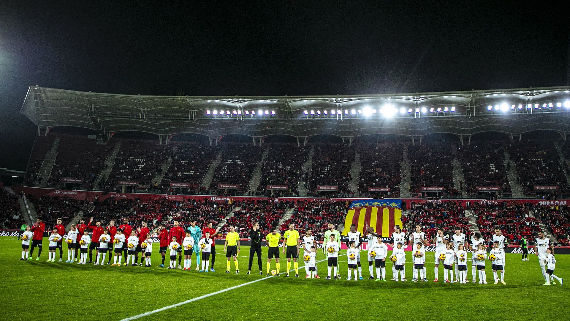 Un lance del último Mallorca-Valencia