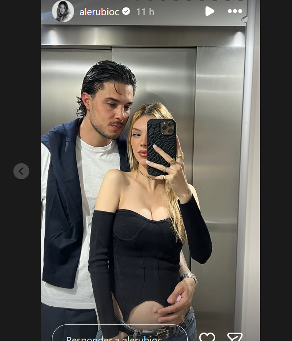 Alejandra Rubio muestra su barriga de embarazada