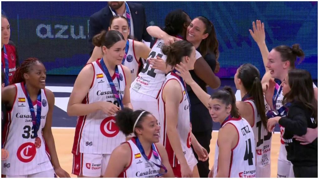 Casademont Zaragoza se cuelga el bronce en la Euroliga femenina tras un final de infarto