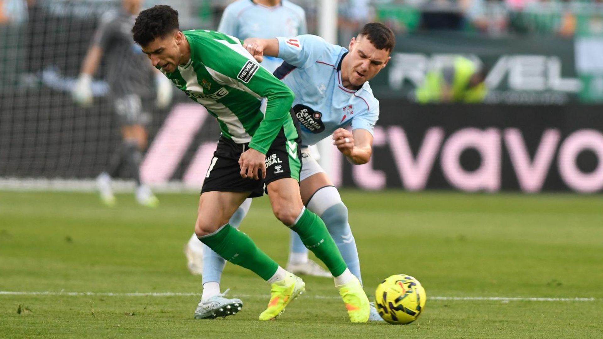 Marc Roca, en el Betis - Celta