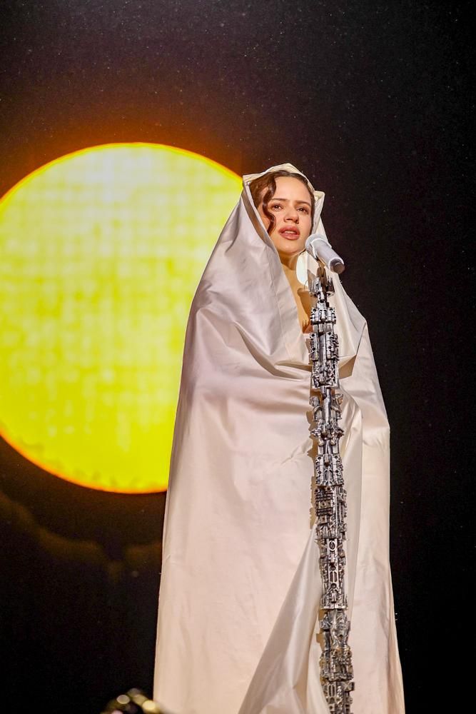 Rosalía en su concierto