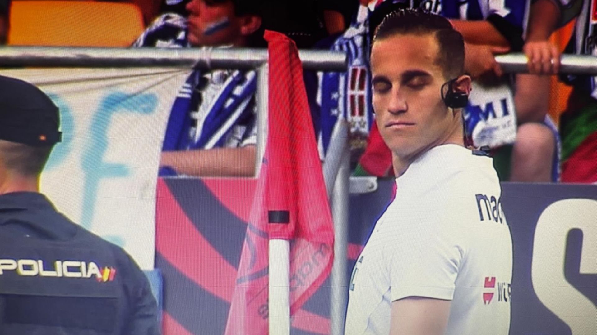 Alberola Rojas, antes de la final de Copa del Rey