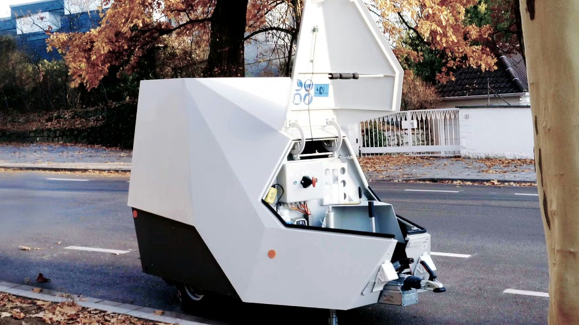 Así es el radar Enforcement Trailer