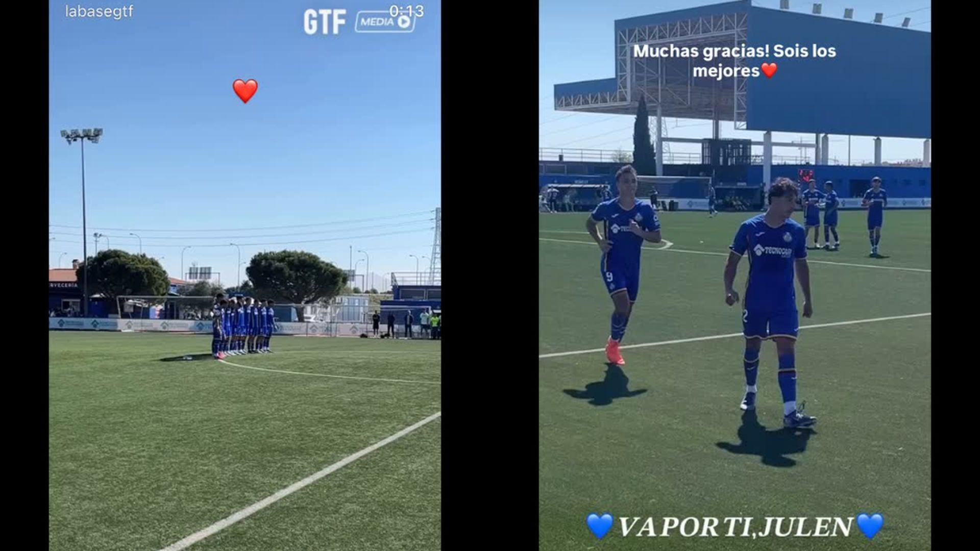 El primer gesto de Julen Jon, el hijo de Julen Guerrero, tras la muerte de su madre, Elsa Landabaso