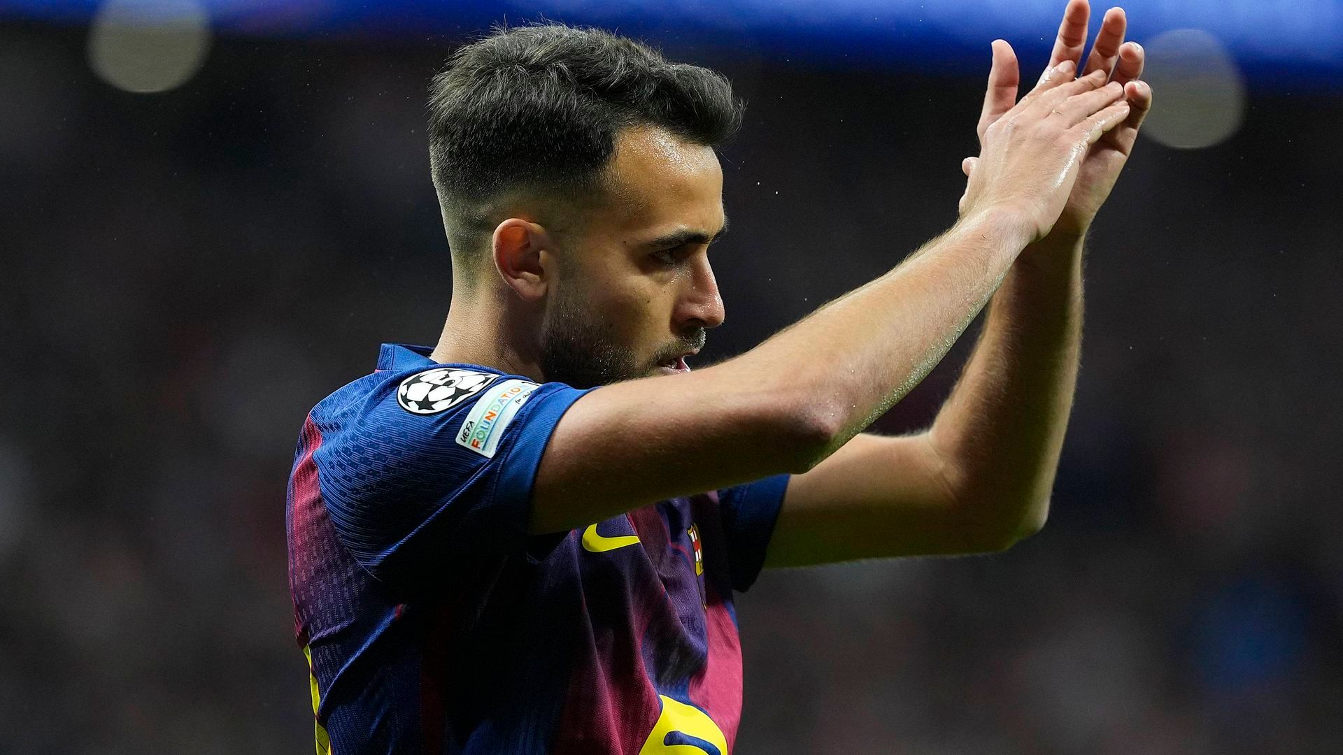 Eric García con el Barcelona