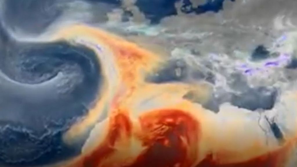 España se tiñe de rojo en una ola de calor y calima que trae el verano de forma anticipada: anomalías térmicas de 15º