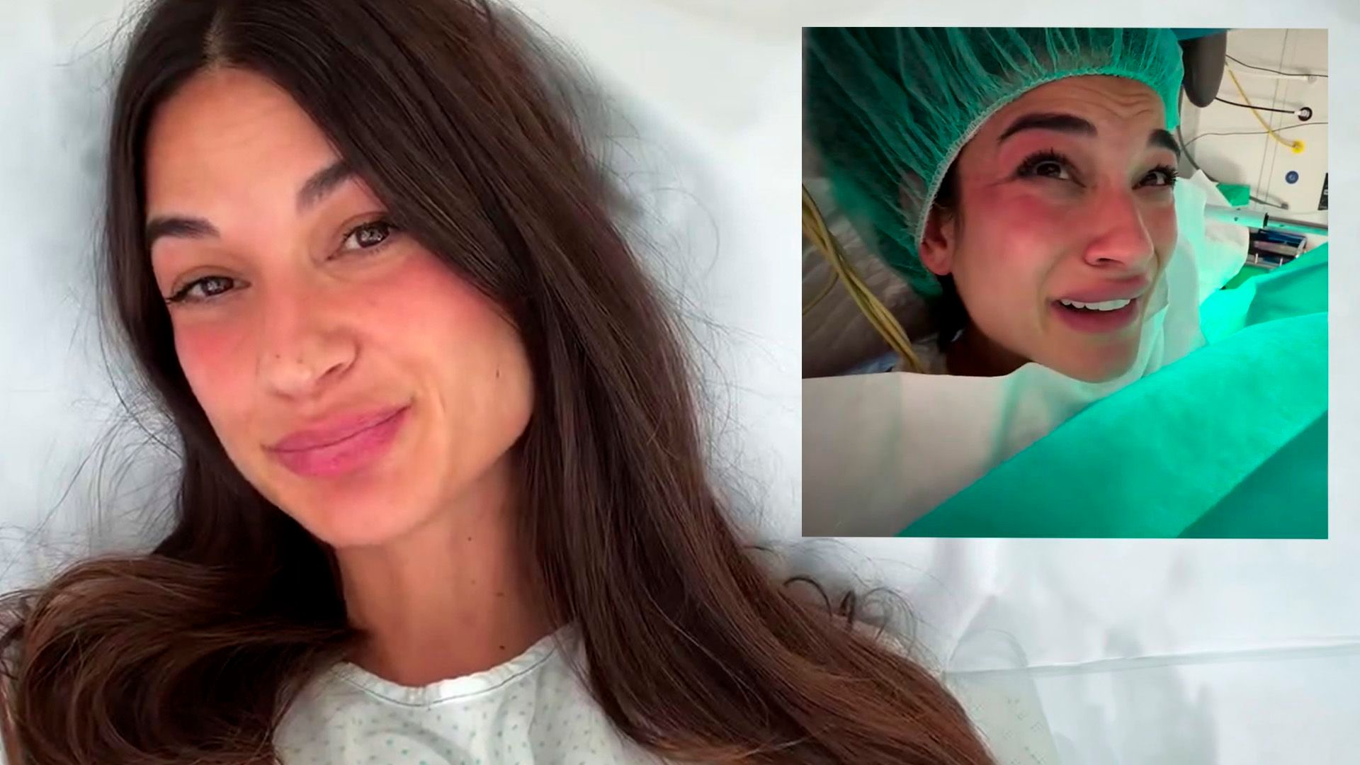 Estela Grande comparte el vídeo íntegro del parto de sus mellizos