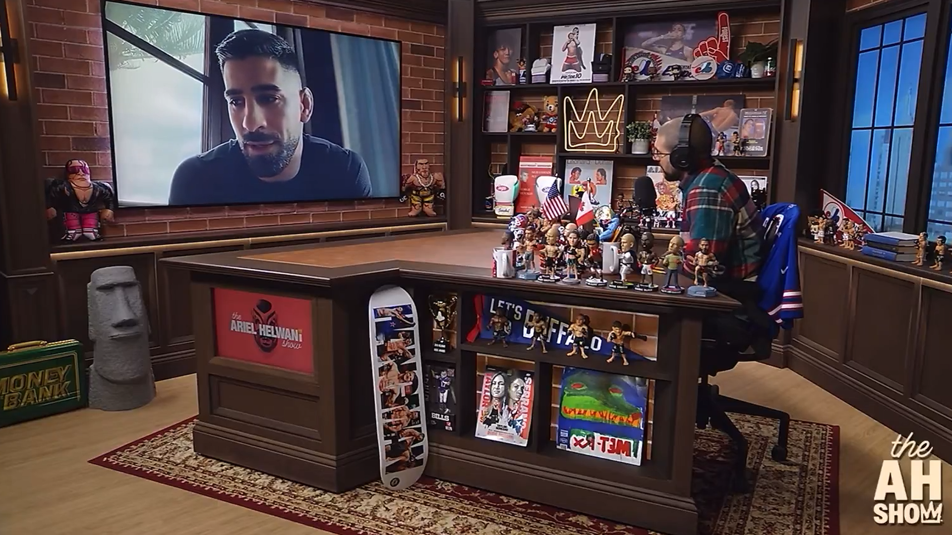 Ilia Topuria en su intervención en 'The Ariel Helwani Show'