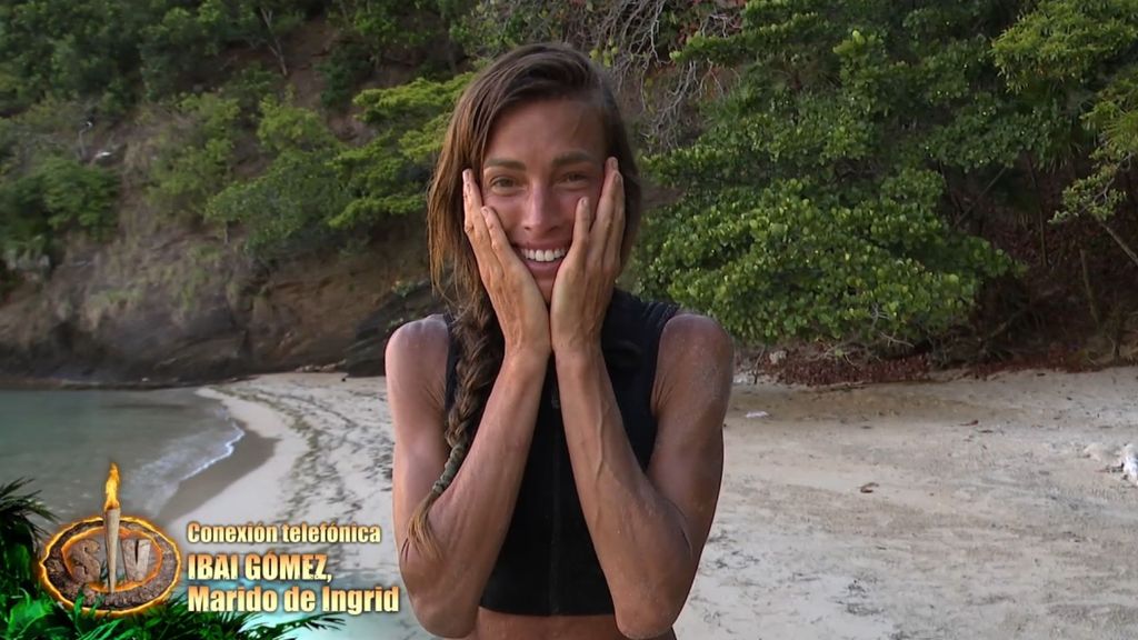 Ingrid, rota al escuchar la voz de su marido, el exfutbolista Ibai Gómez: así ha sido la doble sorpresa tan especial que ha recibido