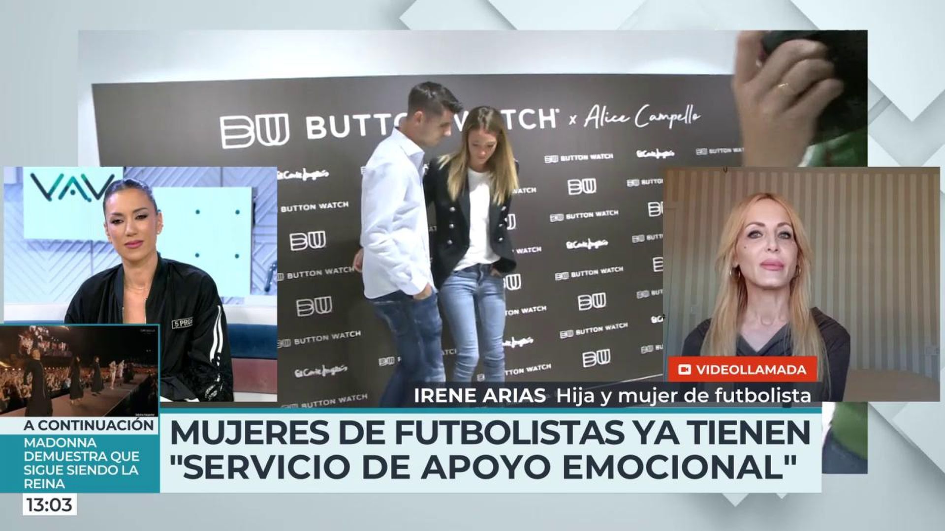 Irene Arias, hija y mujer de futbolista, explica su nueva iniciativa en 'Vamos A Ver'
