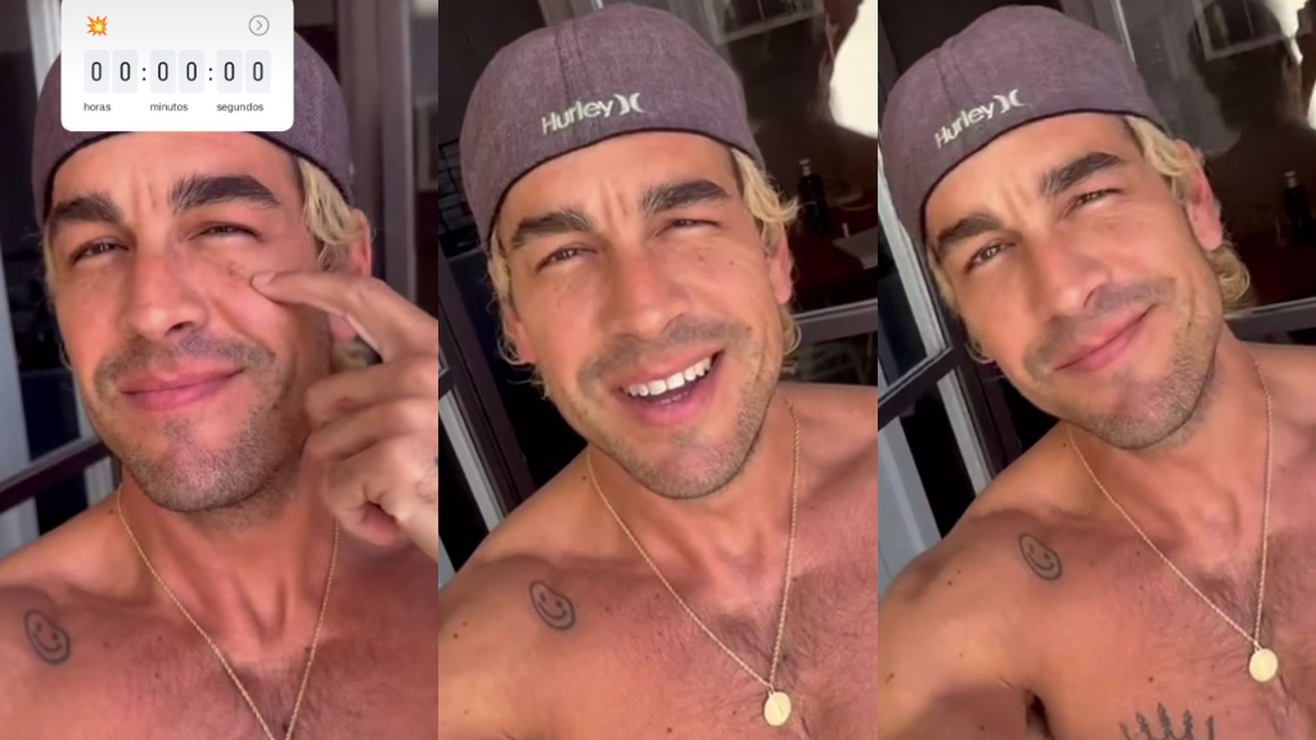 Las primeras imágenes de Mario Casas con el pelo rubio