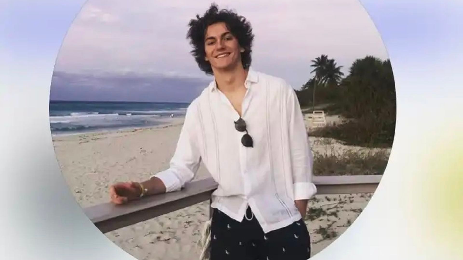 Mariano Jr., el hijo mayor de Mariano Rajoy, que lleva años trabajando en Visa, en la imagen de perfil de sus redes sociales