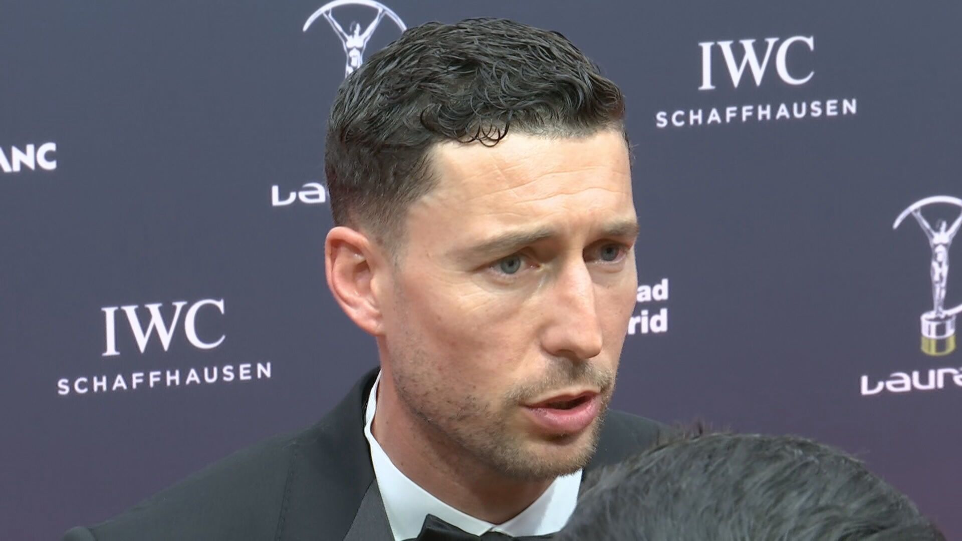 Óscar de Marcos habla en los premios Laureus